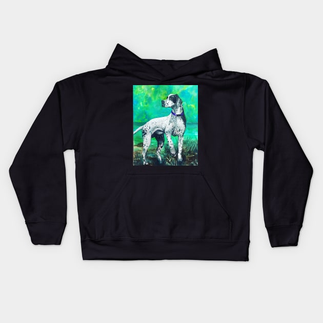 Gundog Kids Hoodie by SkyeElizabeth